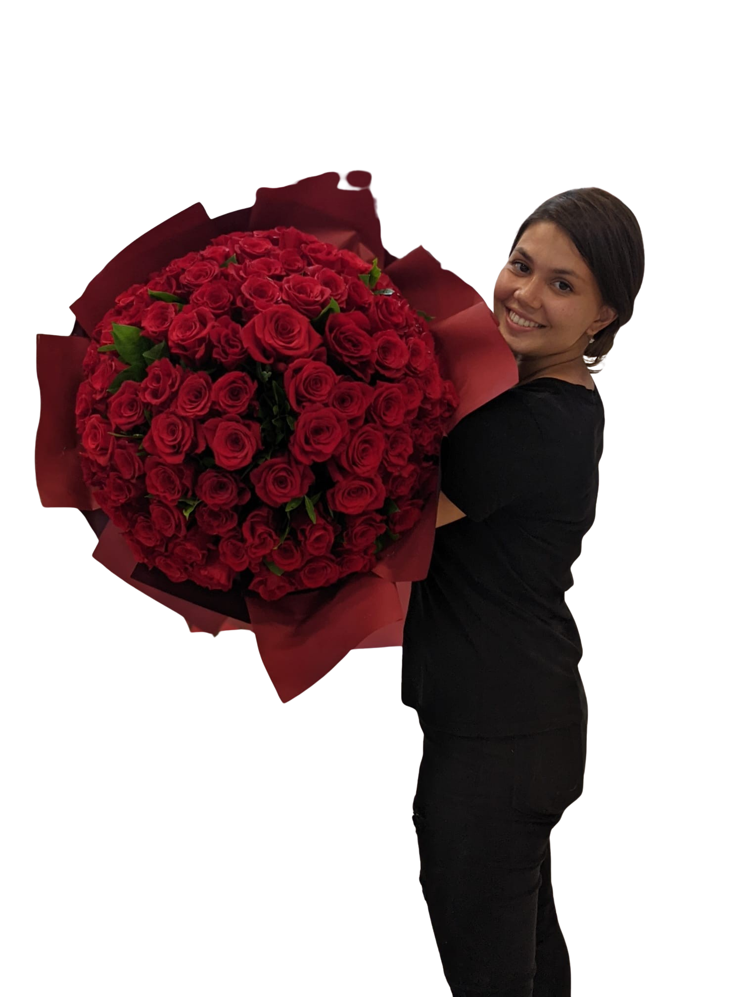 BQ 121 61 TRANDAFIRI ROSII - imagine 1